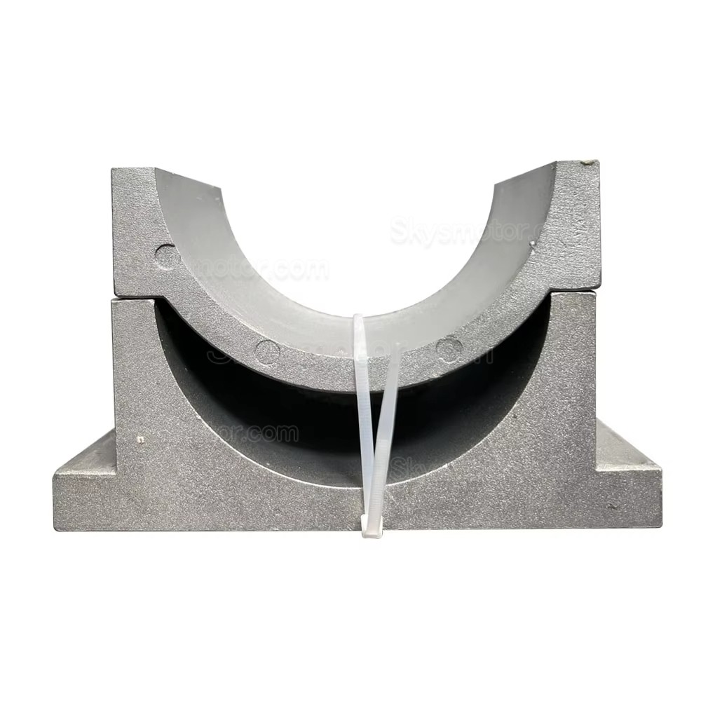 65mm/80mm/100mm/125mm CNCスピンドルモーターブラケットシートアルミクランプホルダーOSP001705スピンドルモーター用